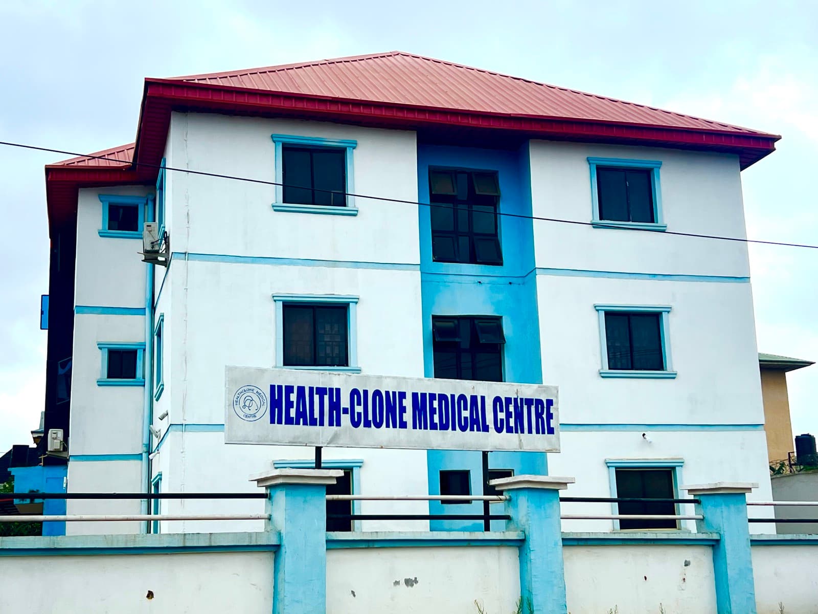 HealthClone Medical Centre building and signage